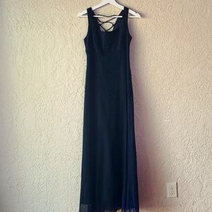 Jump Apparel Blue Sparkle dress-9/10